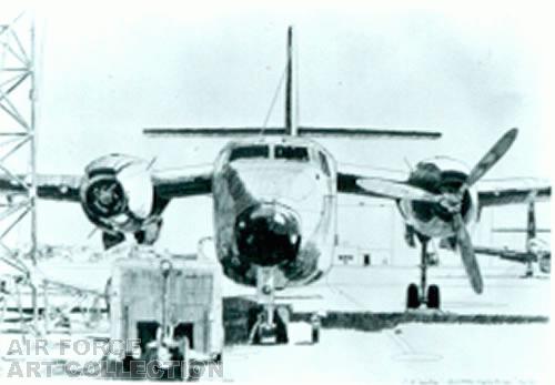 C-7A CARIBOU, SEWART AFB